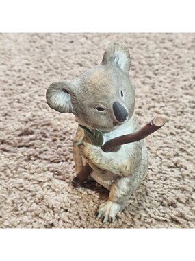 Franklin Porcelain Koala Figurine by Eva Dalberg 1983 Wildlife Collection 5 EUC